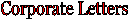 Corporate Letters